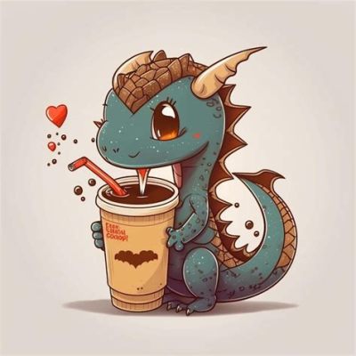 ドラゴンマガジン：もしドラゴンがコーヒーを飲んだら、世界はどう変わるか？